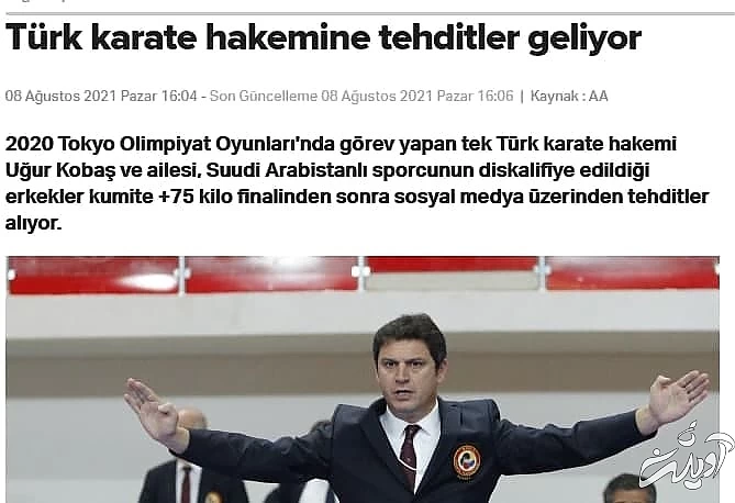 هم خودت و هم خانواده ات را تکه تکه می‌کنیم/ 300 هزار پیام تهدید آمیز برای داور ایران - عربستان!